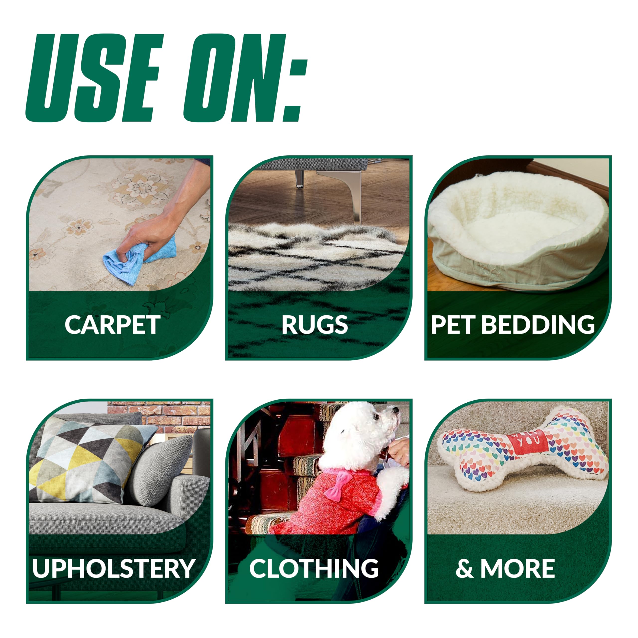 Bio Active Stain & Odor Remover for Pet & Carpet- Pet & People Safe - 32oz Spray - Image 4