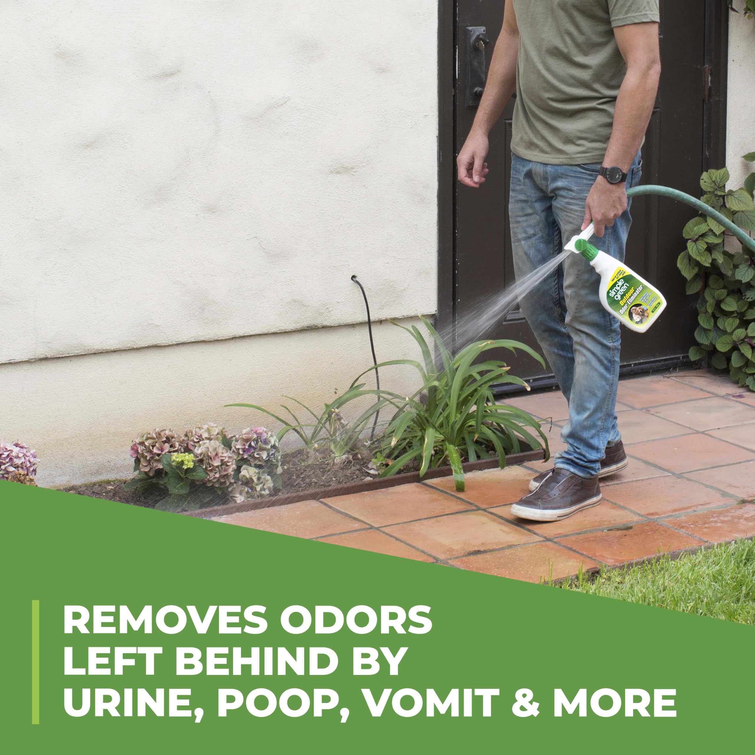 Outdoor Odor Eliminator for Pets, Dogs, Ideal for Artificial Grass & Patio (32 oz Hose End Sprayer) - Image 6