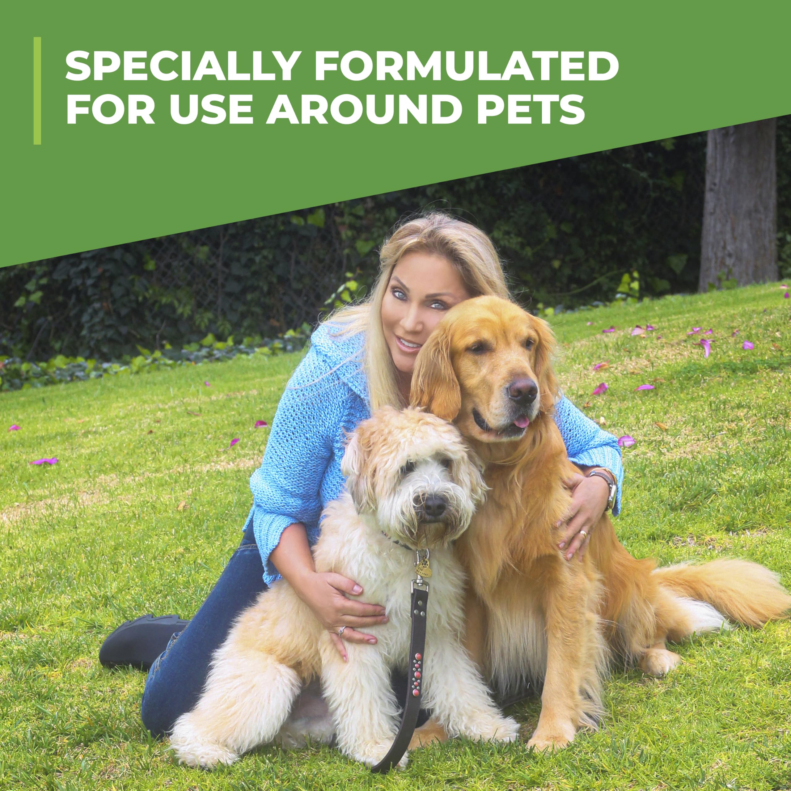 Outdoor Odor Eliminator for Pets, Dogs, Ideal for Artificial Grass & Patio (32 oz Hose End Sprayer) - Image 7