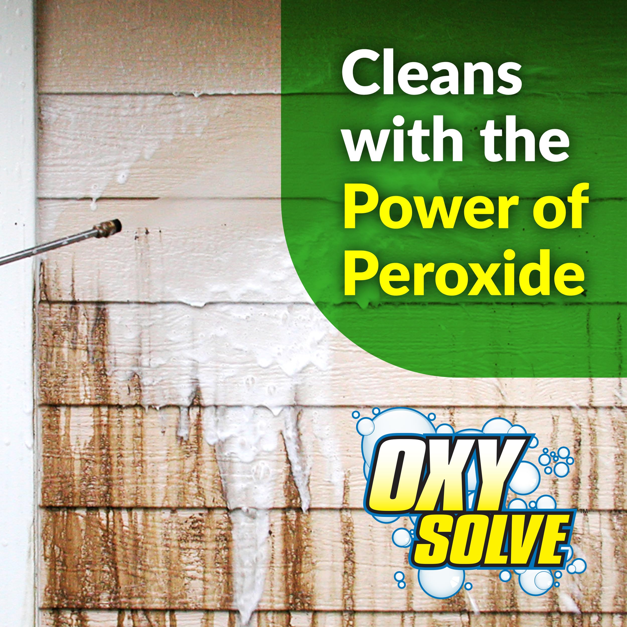 Oxy Solve House and Siding Pressure Washer Cleaner - Removes Stains from Mold & Mildew on Vinyl, Aluminum, Wood, Brick, Stucco - Concentrate 1 Gal. - Image 3