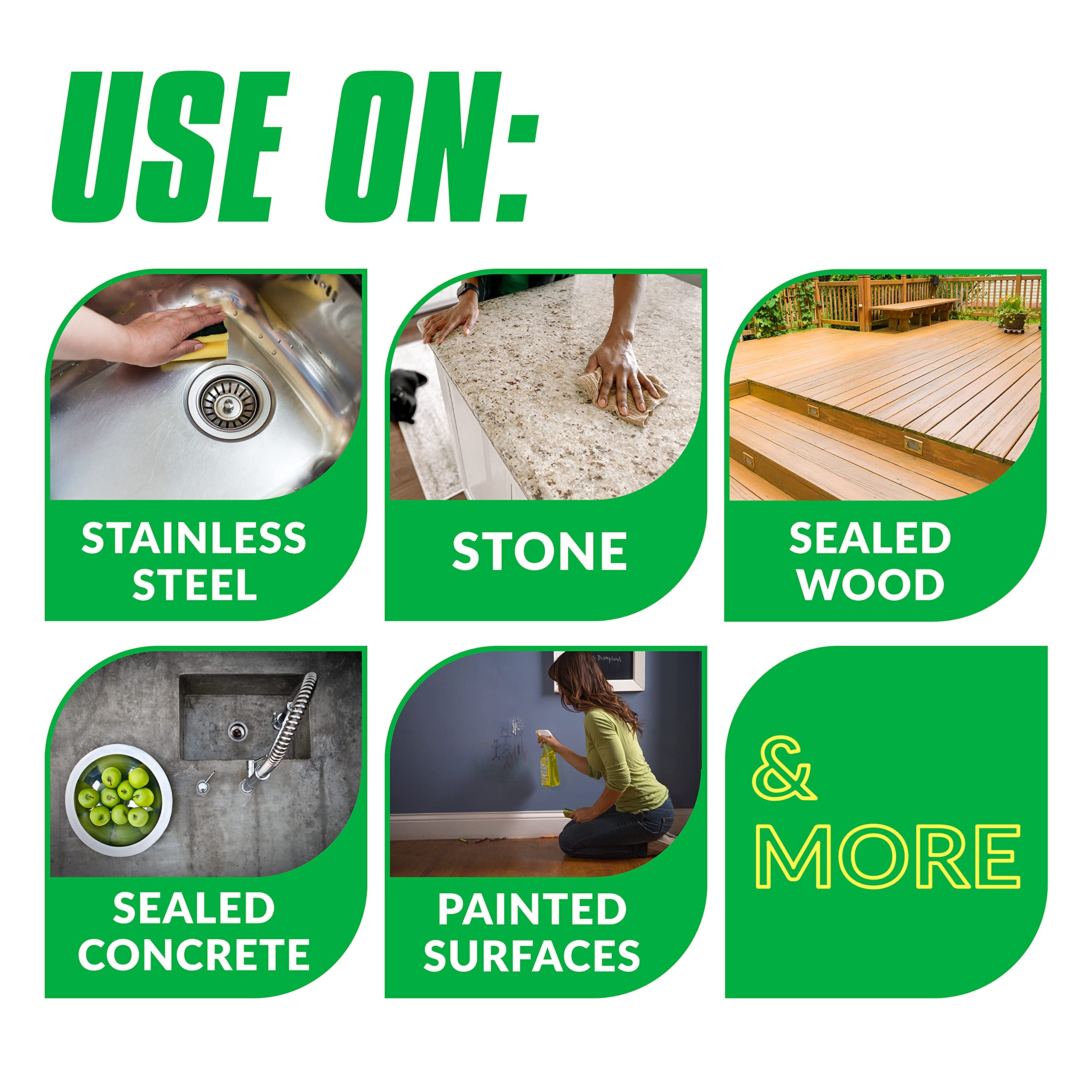 Simple Green All Purpose Cleaner Spray and Refill, Green, 3 Piece Set, 1 Count (Lemon) - Image 6