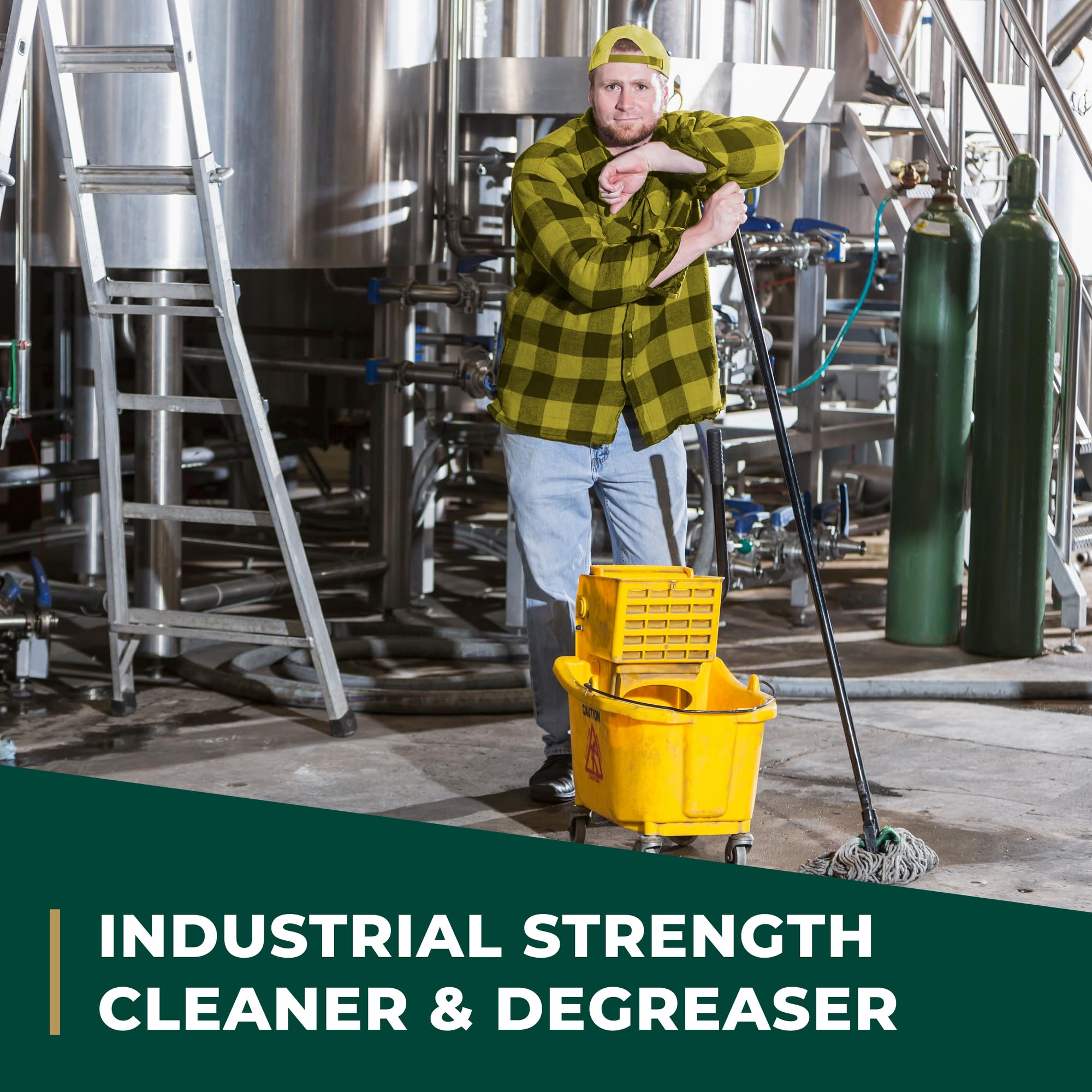Simple Green Industrial Cleaner and Degreaser 1 Gal. MPF Micro-Particulate Fractionalization Lemon Scent - Image 3