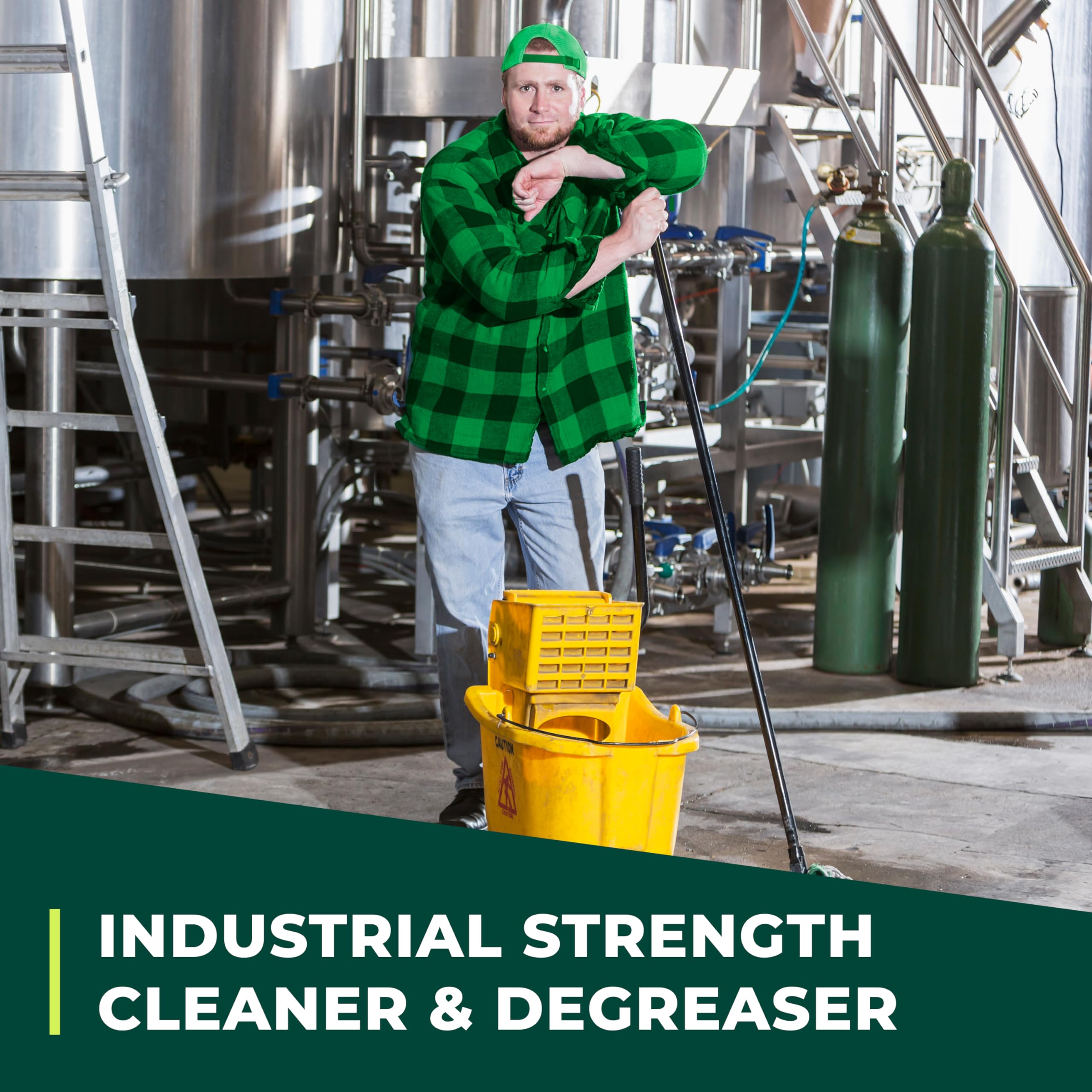 Simple Green Industrial Cleaner and Degreaser, 128 Oz. (13005) - Image 3