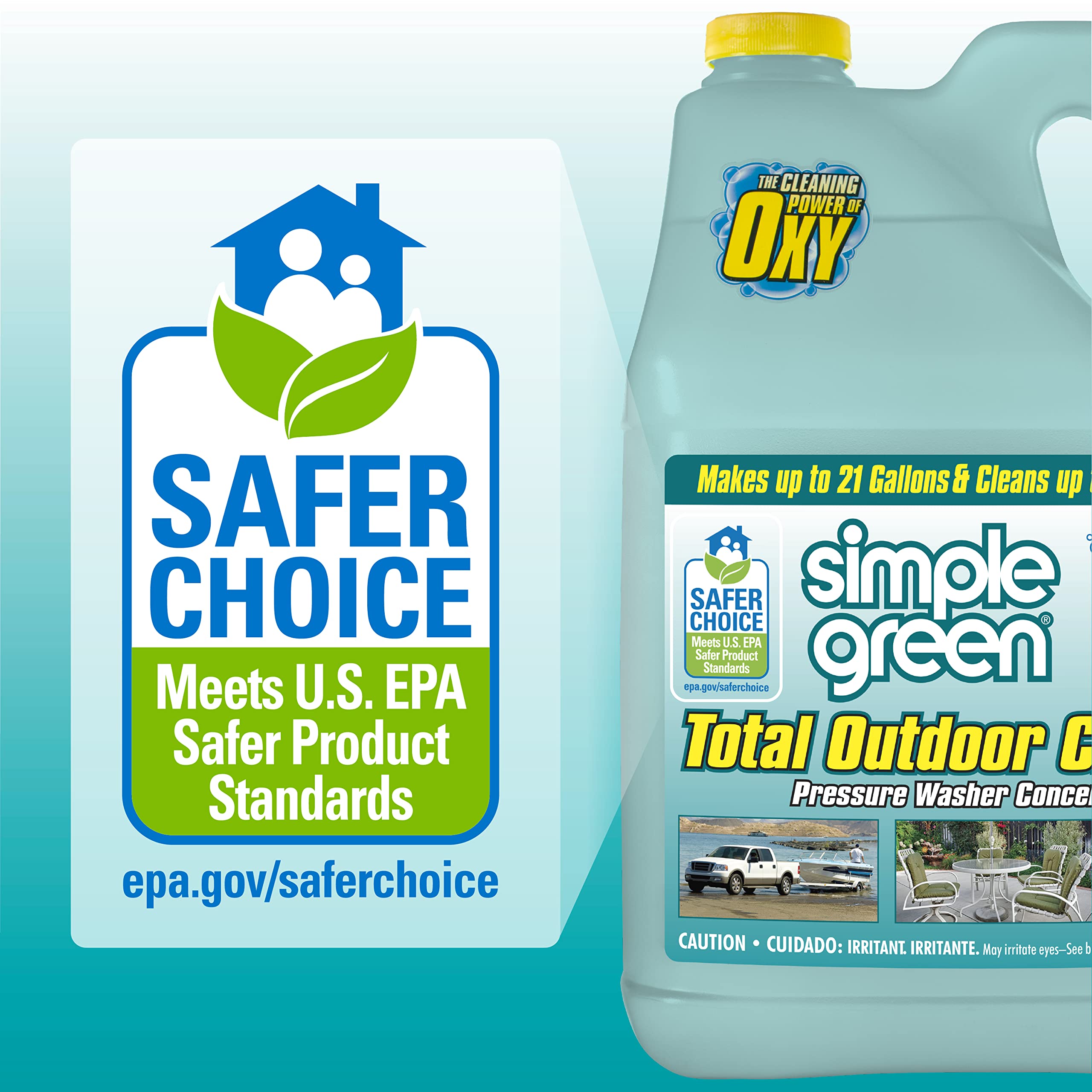 Simple Green Oxy Solve Total Outdoor Pressure Washer Cleaner – 1 Gal - Image 3