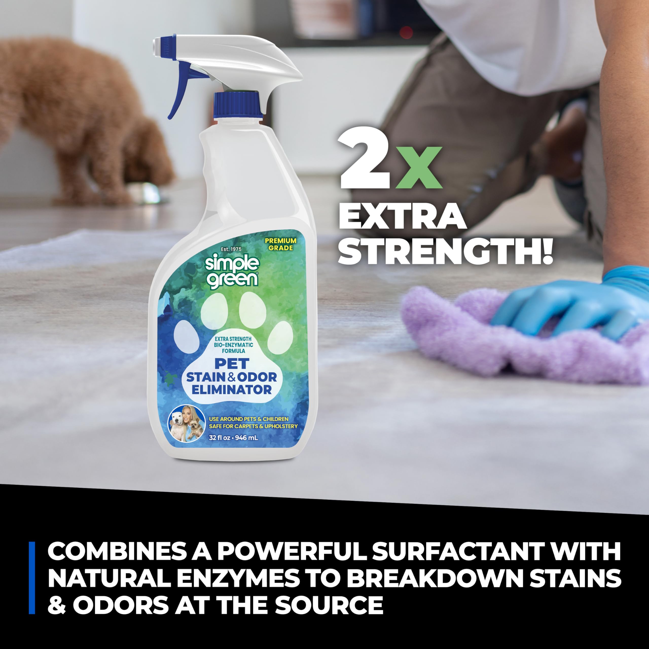 Simple Green Pet Stain and Odor Eliminator 32 oz - Image 5