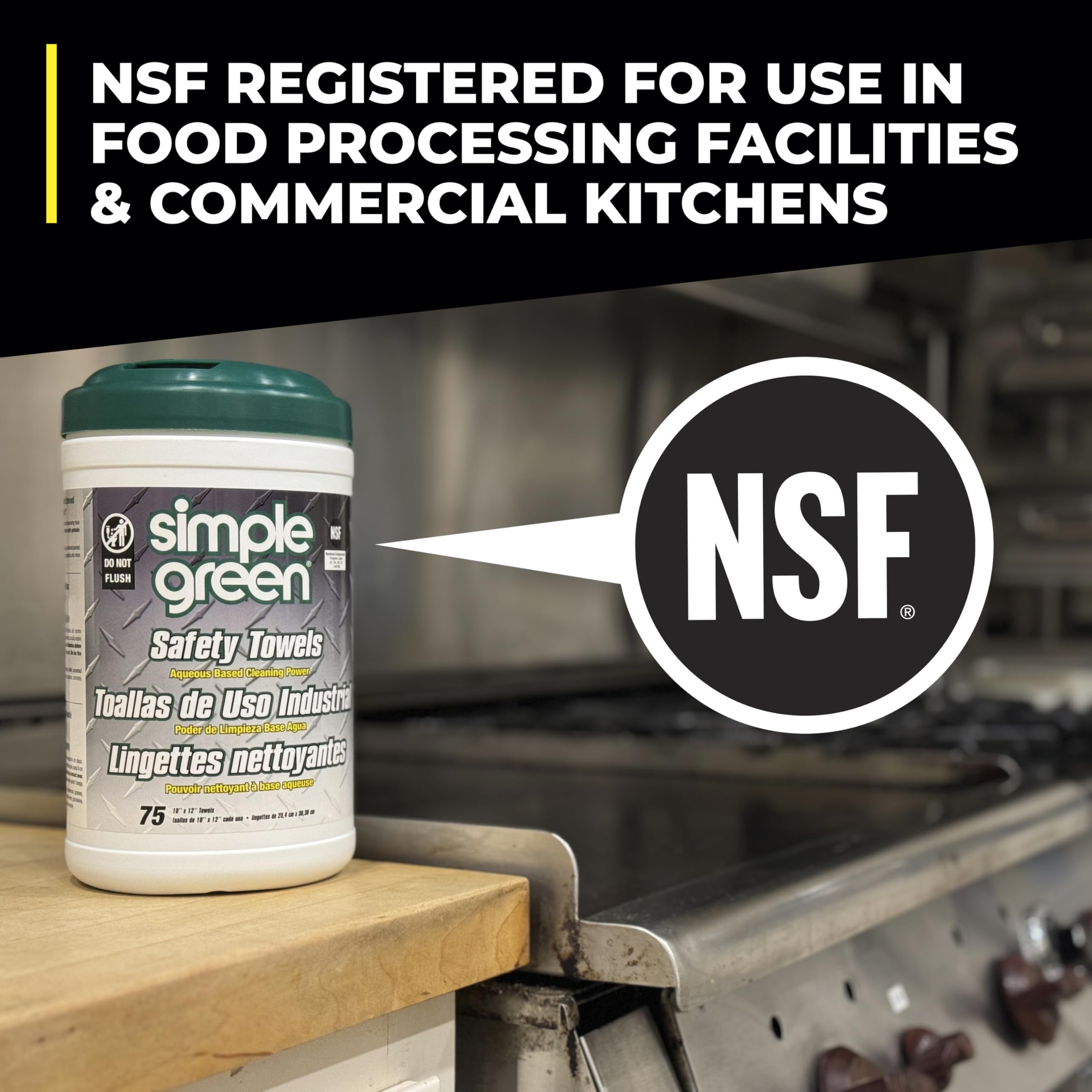 Simple Green Safety Towels 75 Ct - Image 4